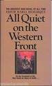  Remarque, Erich Maria: ALL QUIET ON THE WESTERN FRONT 1982 HC ARC